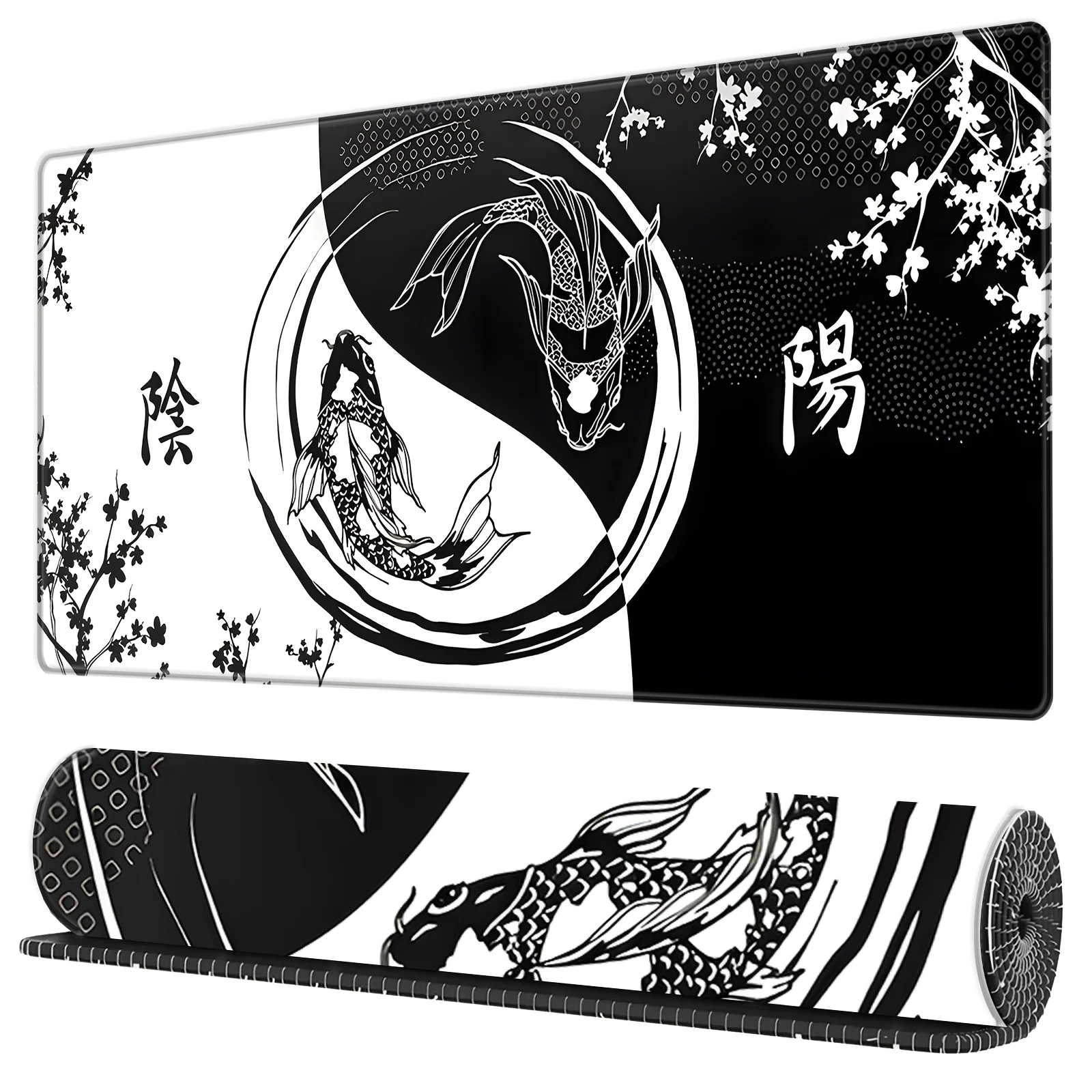 Большой коврик для мыши с дизайном «Инь-Ян» и рыбками Кои, нескользящий, с прошитыми краями, для офиса и игр, коврик для компьютера, коврик для мыши (tapis de souris)
Большой коврик для мыши с дизайном «Инь-Ян» и рыбками Кои, нескользящий, с прошитыми краями, для офиса и игр, коврик для компьютера, коврик для мыши (tapis de souris)