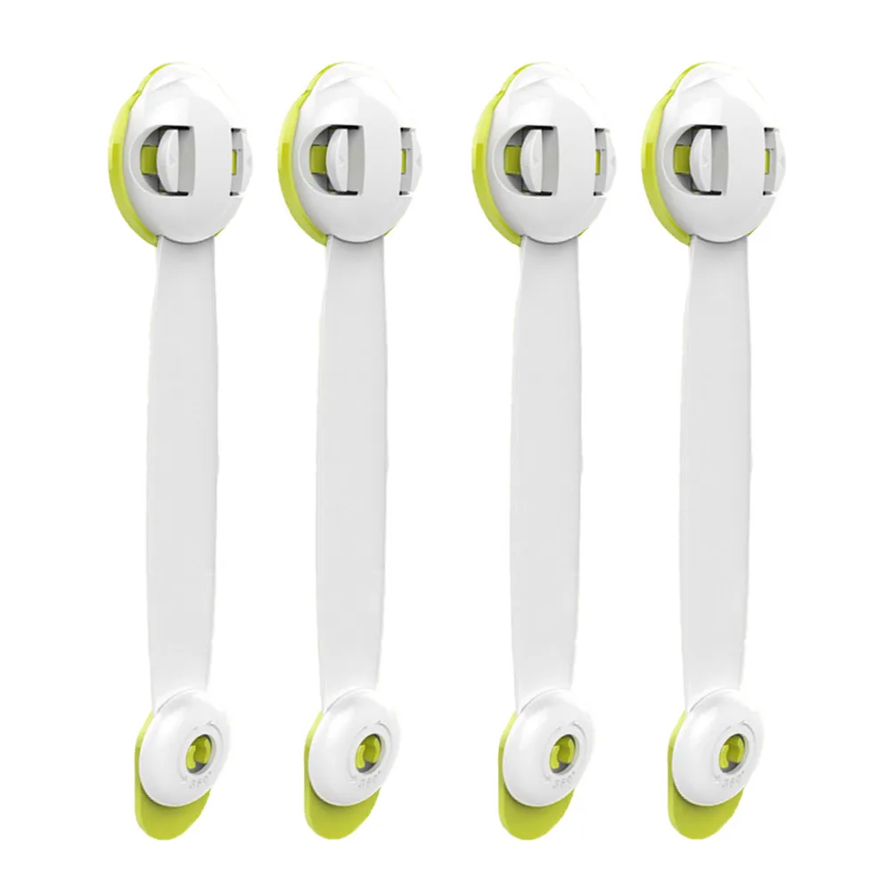 4Pcs Safety Locks for Cabinets Refrigerators Drawers Doors Baby Proof Double Button Degree Rotatable Self Adhesive
4Pcs Safety Locks for Cabinets Refrigerators Drawers Doors Baby Proof Double Button Degree Rotatable Self Adhesive