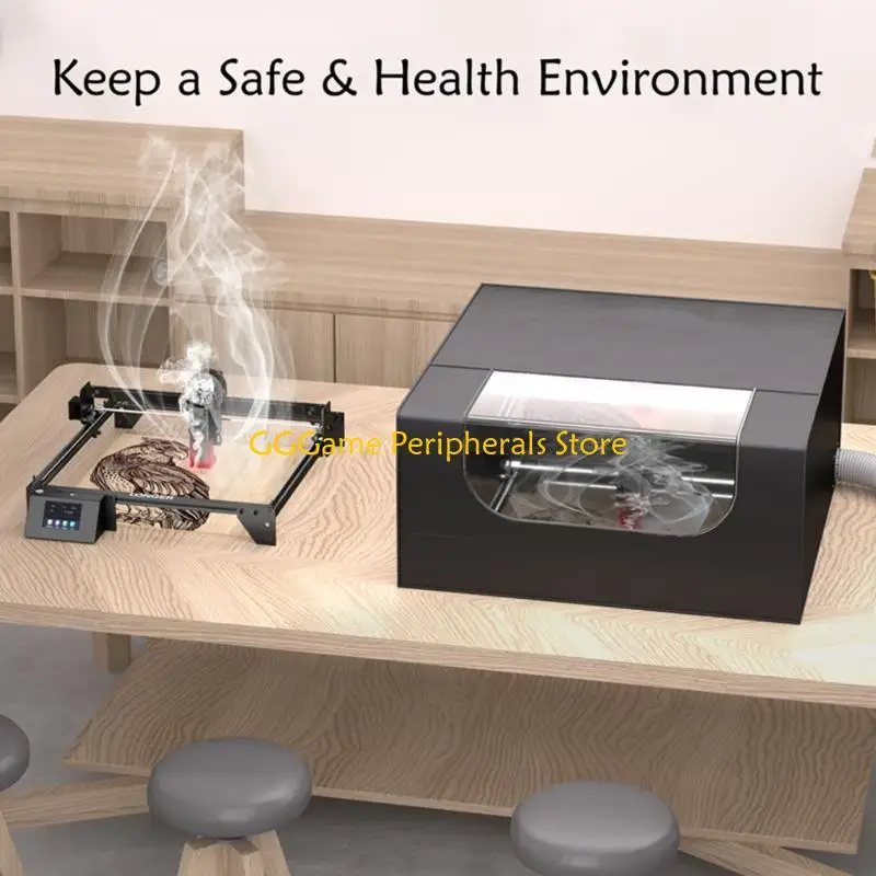U55B Ventilated Lasers Cutter Cover for Ray5 Builts With Thermals Insulation Layer And Magics Tape Screen Access
U55B Ventilated Lasers Cutter Cover for Ray5 Builts With Thermals Insulation Layer And Magics Tape Screen Access