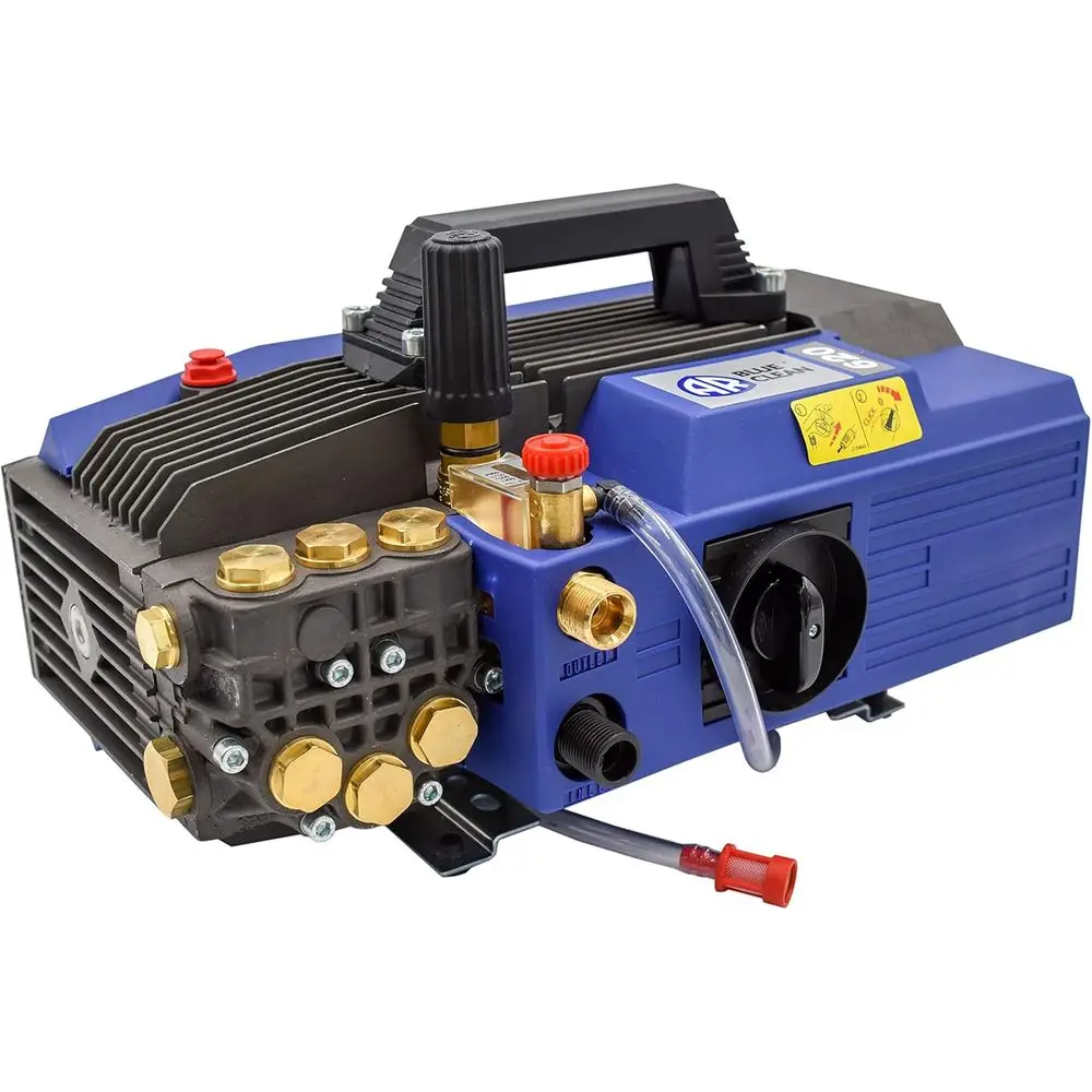 2000 PSI 2.1 GPM Pressure Washer with Metal Lance, Adjustable Nozzle, 25ft Hose, Detergent System, 65 lbs
2000 PSI 2.1 GPM Pressure Washer with Metal Lance, Adjustable Nozzle, 25ft Hose, Detergent System, 65 lbs