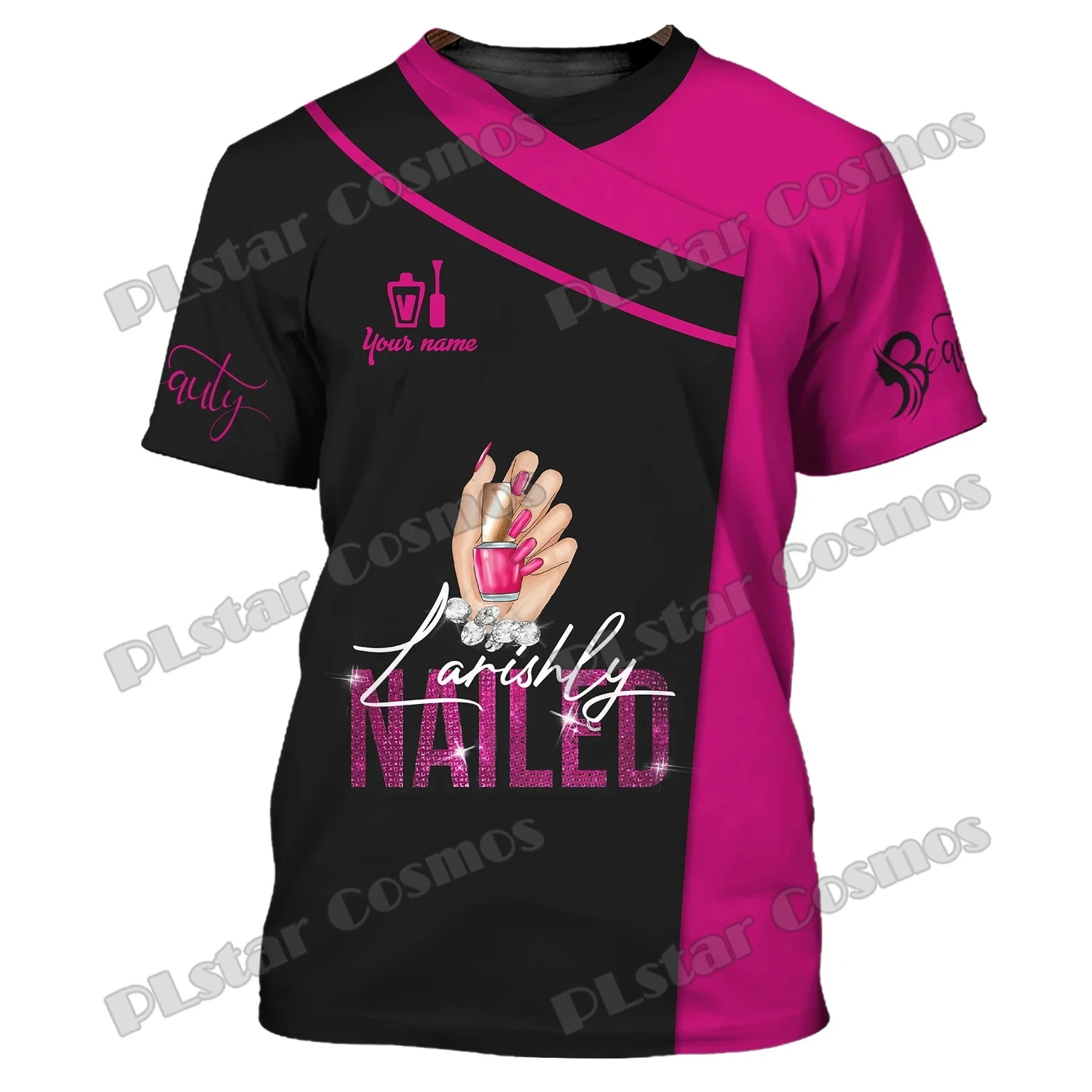 PLstar Cosmos Sexy Pink Nail Artist Custom Name 3D Printed Mens t shirt Summer Unisex Casual Tee Shirt Gift For Manicurist DT220 
PLstar Cosmos Sexy Pink Nail Artist Custom Name 3D Printed Mens t shirt Summer Unisex Casual Tee Shirt Gift For Manicurist DT220
