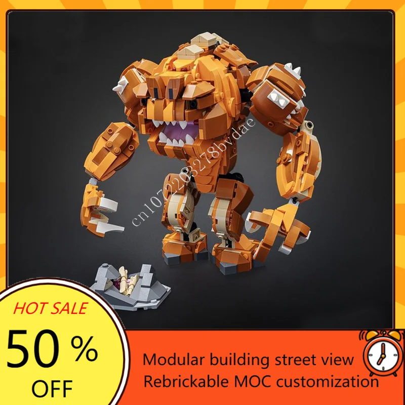 783PCS Rancor from Little Eatie T-Rex Space War Weapon MOC SpaceShip Battle Model Building Blocks DIY Assembly Model Toys Gifts
783PCS Rancor from Little Eatie T-Rex Space War Weapon MOC SpaceShip Battle Model Building Blocks DIY Assembly Model Toys Gifts