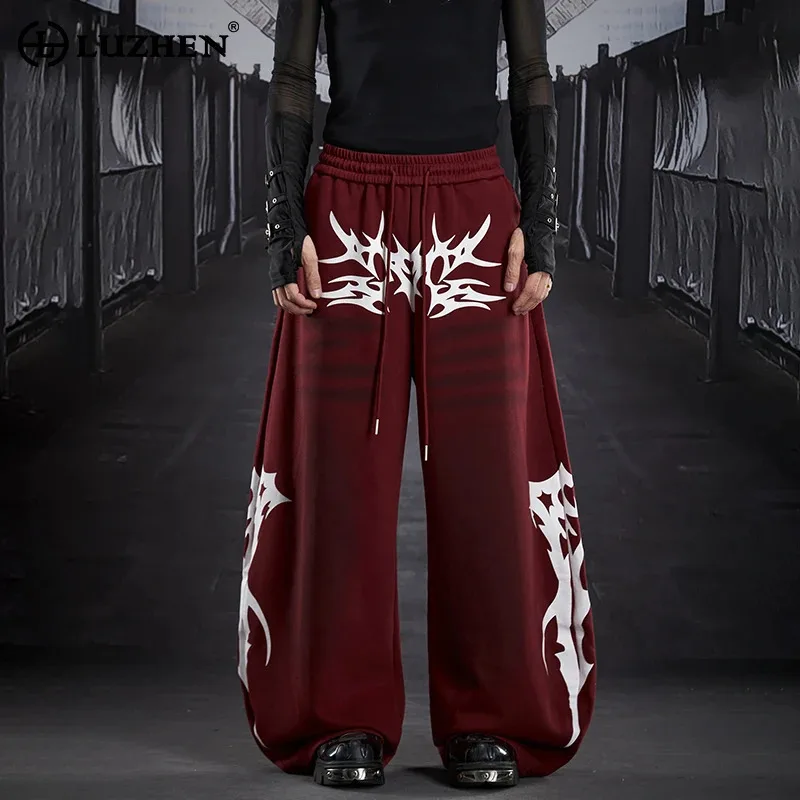 LUZHEN 2025 New Personalized Pattern Original Tie-dyed Vintage Loose Wide Leg Casual Pants Men's Elastic Waist Trousers JY5367
LUZHEN 2025 New Personalized Pattern Original Tie-dyed Vintage Loose Wide Leg Casual Pants Men's Elastic Waist Trousers JY5367