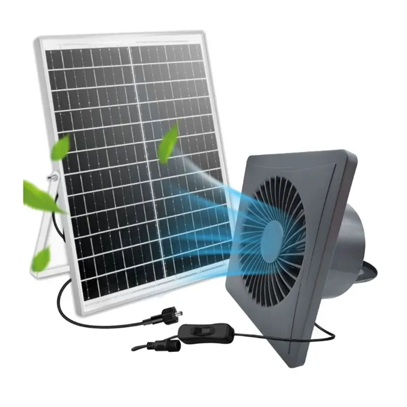 Promotion!High-Speed 12V Solar Silent Fan 4-Inch New Energy With 25W Panel For Solar Exhaust In Sheds For Chicken Coops
Promotion!High-Speed 12V Solar Silent Fan 4-Inch New Energy With 25W Panel For Solar Exhaust In Sheds For Chicken Coops