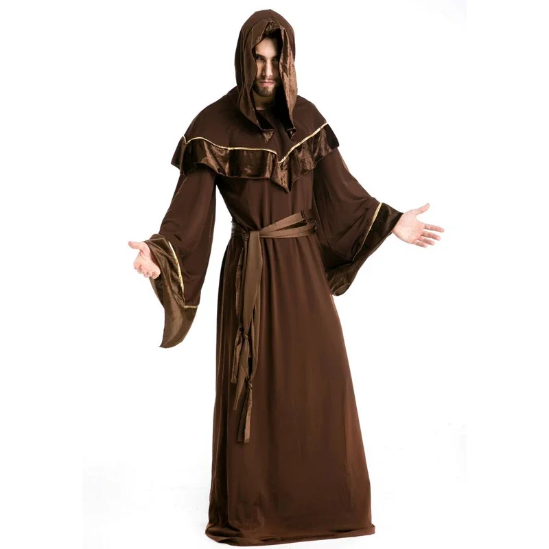 New Arrival Zombie High Priest Costume Mens Minister Halloween Fancy Dress Costume Death Cloak Cosplay
New Arrival Zombie High Priest Costume Mens Minister Halloween Fancy Dress Costume Death Cloak Cosplay