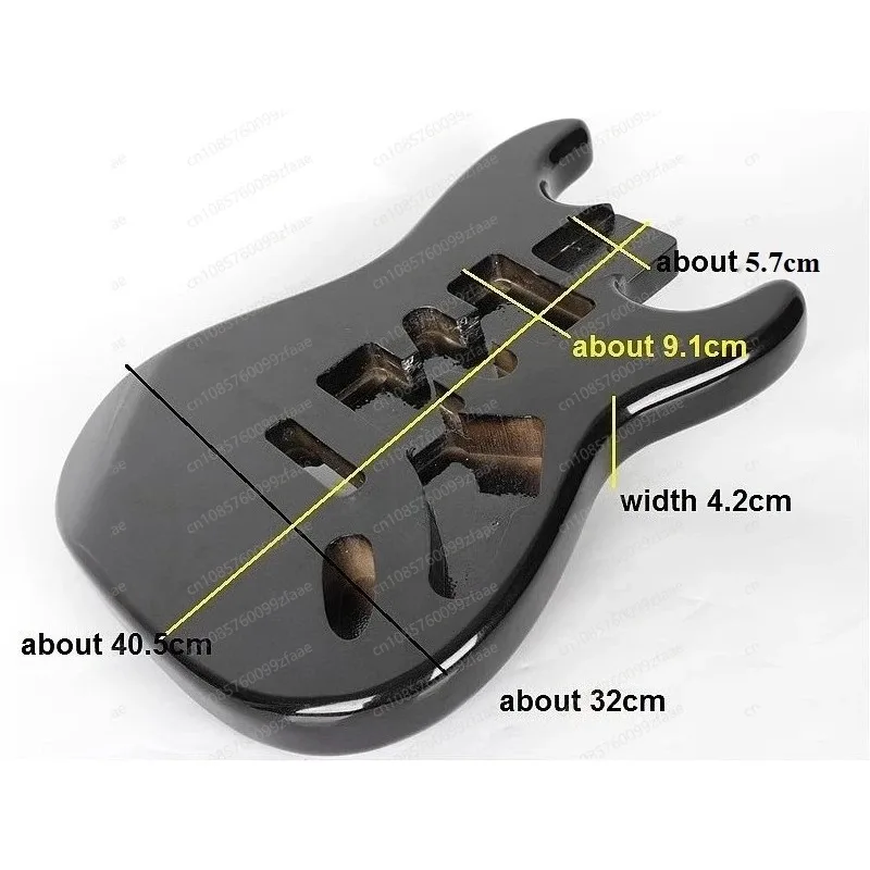 Black Guitar Body FY Electric Guitar Barrel Body, Double Shake Body Black Electric ST Electric Guitar
Black Guitar Body FY Electric Guitar Barrel Body, Double Shake Body Black Electric ST Electric Guitar