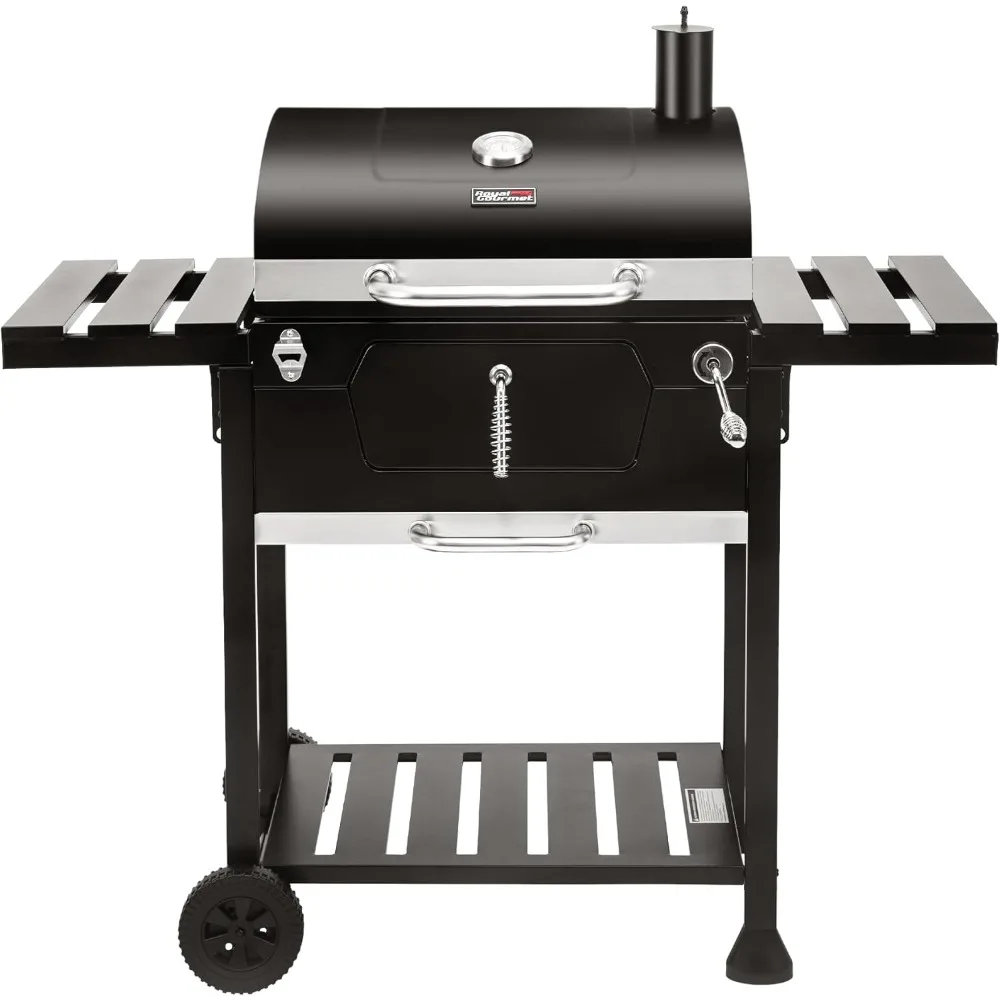 24” Charcoal Grill Outdoor Smoker with Side Tables Backyard Griller Party BBQ Picnic Patio Cooking
24” Charcoal Grill Outdoor Smoker with Side Tables Backyard Griller Party BBQ Picnic Patio Cooking