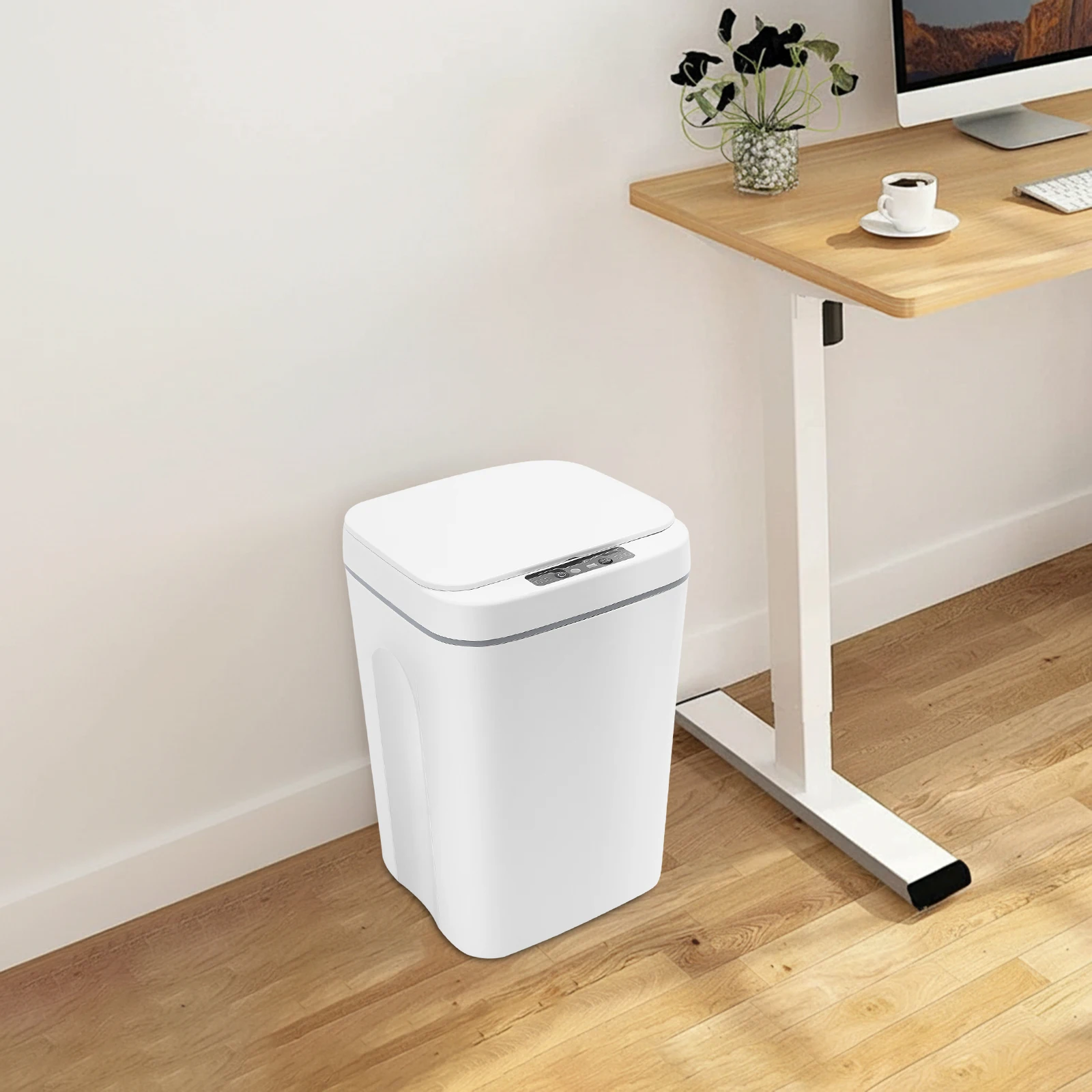 Умное мусорное ведро с датчиком движения, 16 л, водонепроницаемое, с функцией отсрочки закрытия, на батарейках, для дома, ванной, кухни, офиса
Умное мусорное ведро с датчиком движения, 16 л, водонепроницаемое, с функцией отсрочки закрытия, на батарейках, для дома, ванной, кухни, офиса