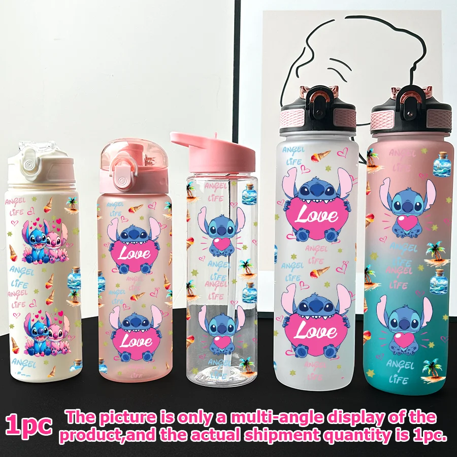 1Pc Disney Stitch,love Printing 23-32oz Multi-plastic Water Bottle Portable Sports Water Cup Birthday Gift
1Pc Disney Stitch,love Printing 23-32oz Multi-plastic Water Bottle Portable Sports Water Cup Birthday Gift