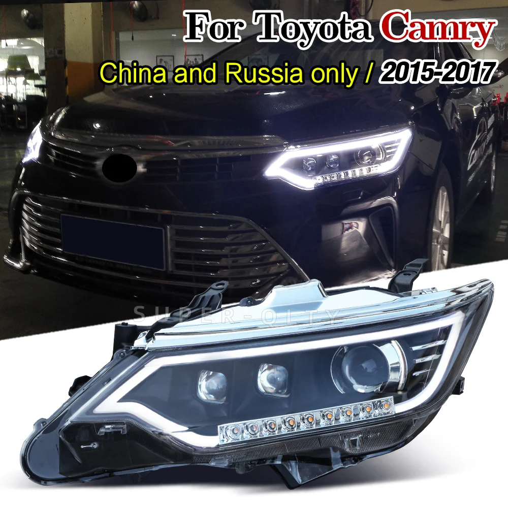 Eagle Eyes For Toyota Camry 2015 2016 2017 Headlights Assembly Dynamic Turn Signal Highlight LED Projector Lens Headlamp
Eagle Eyes For Toyota Camry 2015 2016 2017 Headlights Assembly Dynamic Turn Signal Highlight LED Projector Lens Headlamp