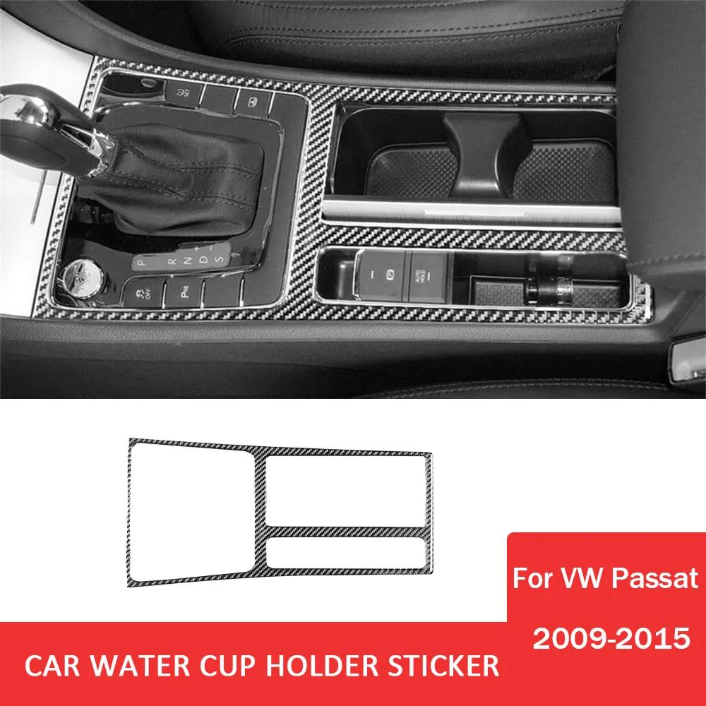 Car Central Control Water Cup Holder Panel Sticker Carbon Fiber for Volkswagen VW Passat 2009-2015 Auto Interior Accessories
Car Central Control Water Cup Holder Panel Sticker Carbon Fiber for Volkswagen VW Passat 2009-2015 Auto Interior Accessories