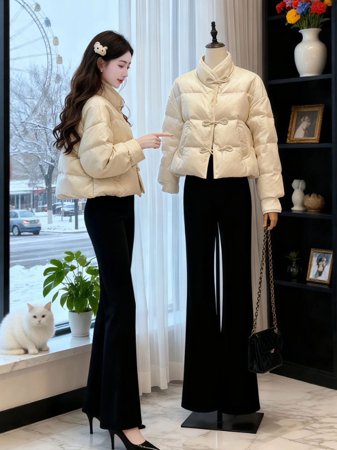 Уникальная свободная хлопковая куртка в корейском стиле с пуговицами, однотонная, модная весенняя верхняя одежда
Уникальная свободная хлопковая куртка в корейском стиле с пуговицами, однотонная, модная весенняя верхняя одежда