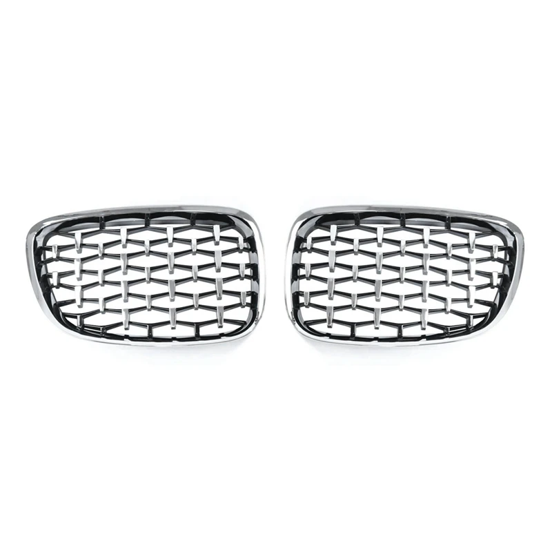 For BMW 5 Series GT F07 Hatchback 2010-2017 Car Silver Diamond Meteor Style Front Grille
For BMW 5 Series GT F07 Hatchback 2010-2017 Car Silver Diamond Meteor Style Front Grille