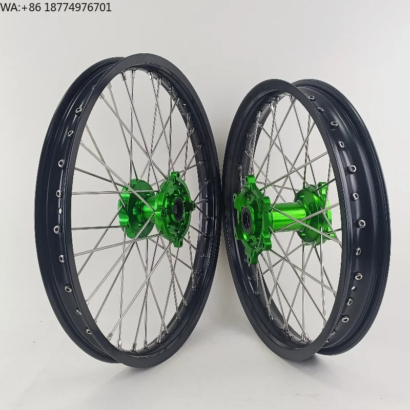 High Quality 7050T Alloy Rims Motorcycle Motocross 21/19 Wheel Set for Kawasaki KX KXF 250 450
High Quality 7050T Alloy Rims Motorcycle Motocross 21/19 Wheel Set for Kawasaki KX KXF 250 450