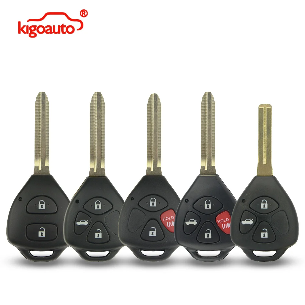 Kigoauto Car Remote Key Shell Case Fob TOY43/48 2/3/4 Button Replacement for Toyota Camry Corolla RAV4 Yaris Venza Crown
Kigoauto Car Remote Key Shell Case Fob TOY43/48 2/3/4 Button Replacement for Toyota Camry Corolla RAV4 Yaris Venza Crown