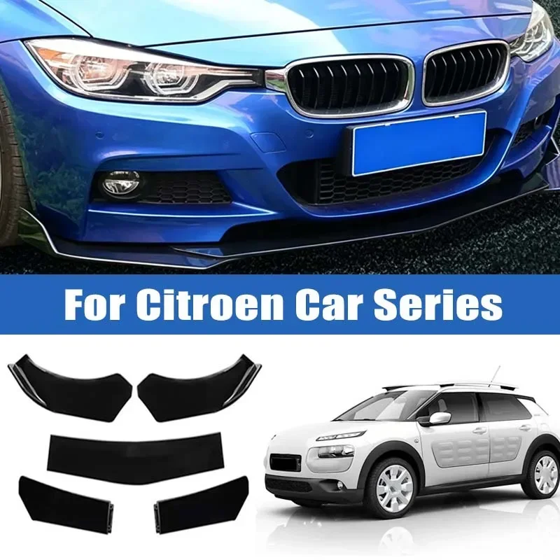 5pcs Upgraded Front Bumper Shovel with Stepped Design High-Quality ABS Material Car Accsesories for Citroen C3 C4 C4L C5 C6
5pcs Upgraded Front Bumper Shovel with Stepped Design High-Quality ABS Material Car Accsesories for Citroen C3 C4 C4L C5 C6