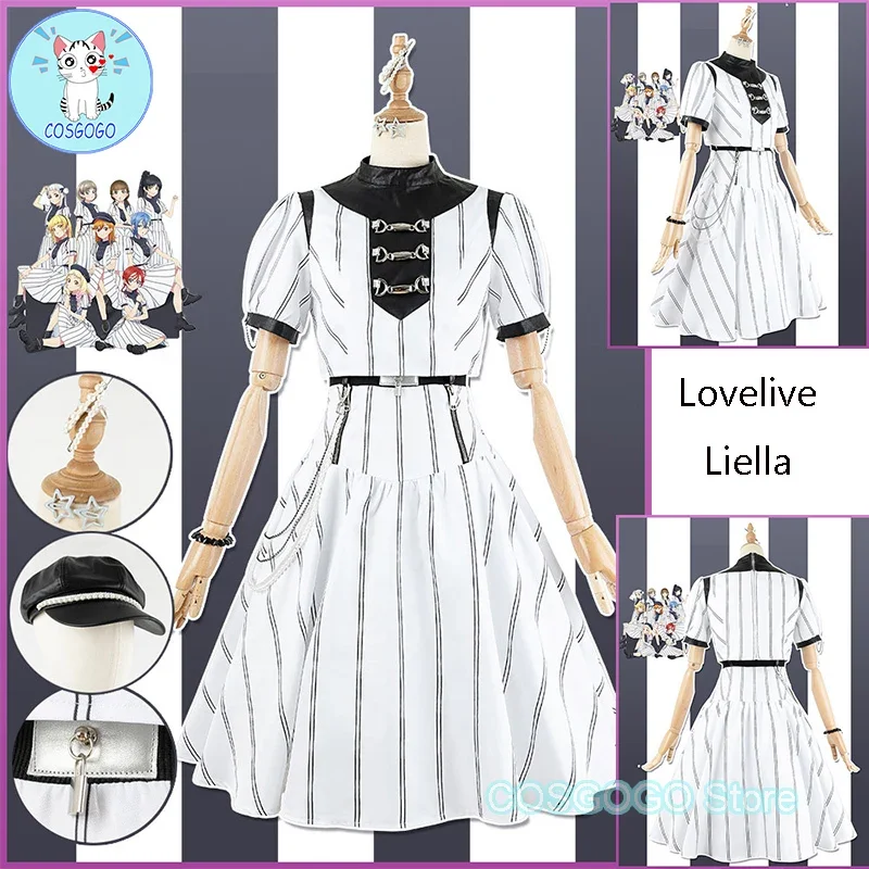Lovelive Liella Косплей Костюм Shibuya Kanon Tang Keke Hazuki Ren Платье Хэллоуин Карнавальная Униформа Аниме Одежда
Lovelive Liella Косплей Костюм Shibuya Kanon Tang Keke Hazuki Ren Платье Хэллоуин Карнавальная Униформа Аниме Одежда
