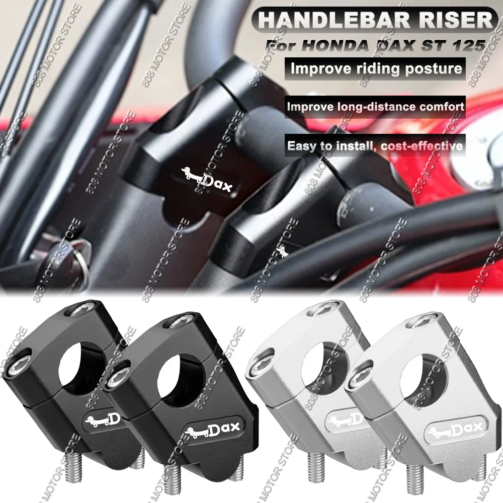 For Honda Dax st 125 Motorcycle Handlebar Riser Bar Mount Handle Clamp Better Upright Position
For Honda Dax st 125 Motorcycle Handlebar Riser Bar Mount Handle Clamp Better Upright Position