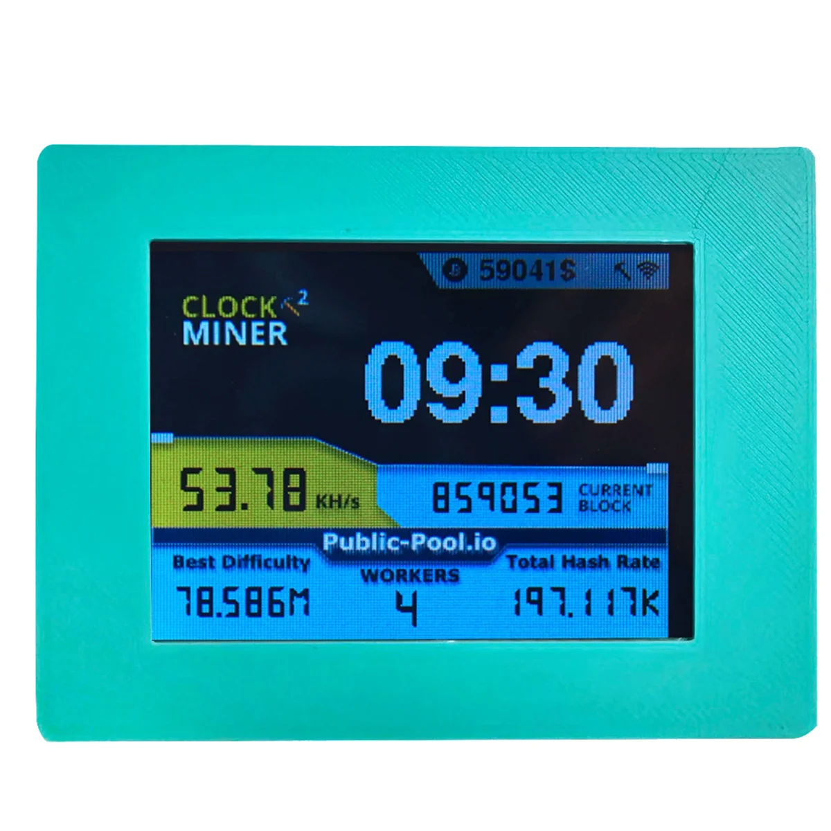 SuperDeals Nerdminer V2 Miner 56KH/S 2.8 Inch LCD Display BTC Lottery Miner Bitcoin Solo Miner Nerd Miner Green
SuperDeals Nerdminer V2 Miner 56KH/S 2.8 Inch LCD Display BTC Lottery Miner Bitcoin Solo Miner Nerd Miner Green