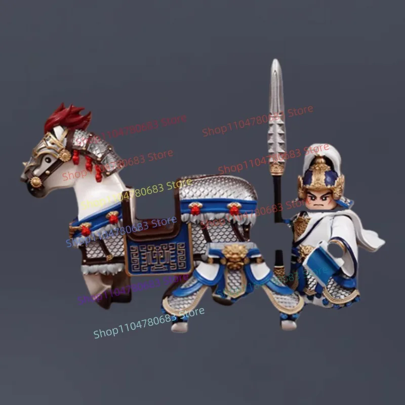 MOC Building Blocks Mini Figure Zhao Yun in White Robes Assembly Model Display Piece Anime Cartoon Decorative Toy Gift
MOC Building Blocks Mini Figure Zhao Yun in White Robes Assembly Model Display Piece Anime Cartoon Decorative Toy Gift