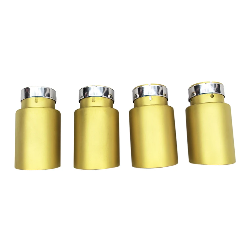 Auto Matte Plated Golden Exhaust Tips For Various Models Stainless Steel Exhaust System Tail Throat Universal Tips
Auto Matte Plated Golden Exhaust Tips For Various Models Stainless Steel Exhaust System Tail Throat Universal Tips