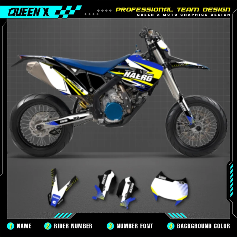 Queen X MOTOR For Husaberg FE 390 450 570 2009 2010 2011 2012 Custom Team Motorcycle Graphics Decals Stickers Kits
Queen X MOTOR For Husaberg FE 390 450 570 2009 2010 2011 2012 Custom Team Motorcycle Graphics Decals Stickers Kits
