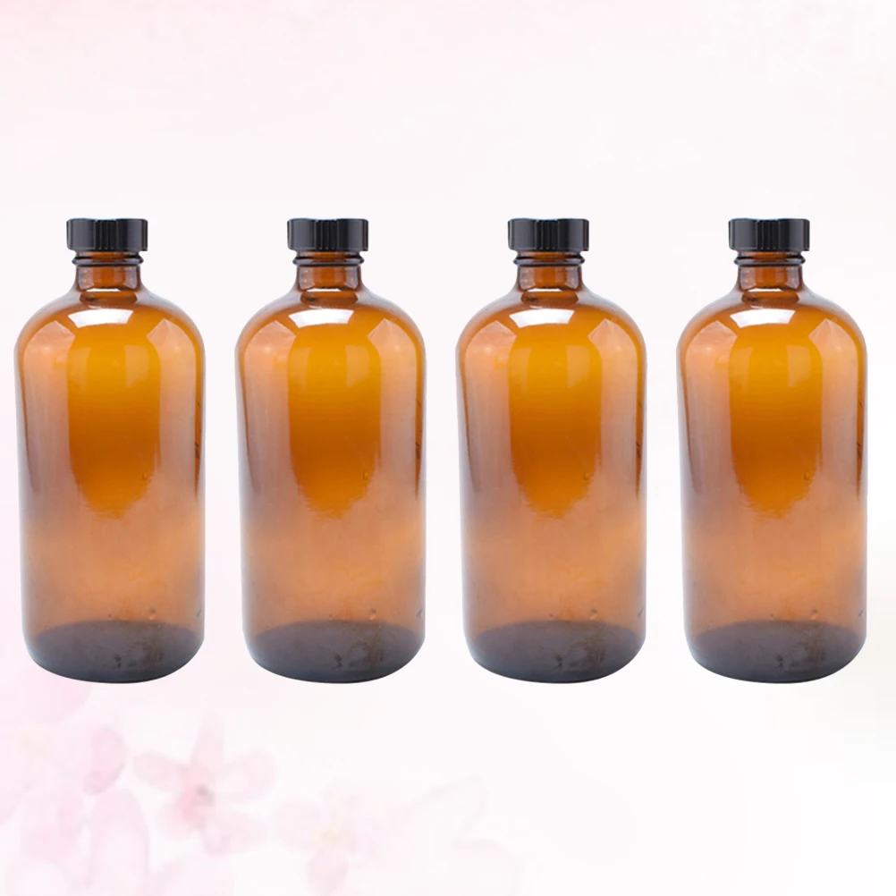 4 Pcs Glass Bottle Small Bottles for Liquids with Lids Shampoo Containers Sample Brown Dispensing Travel
4 Pcs Glass Bottle Small Bottles for Liquids with Lids Shampoo Containers Sample Brown Dispensing Travel