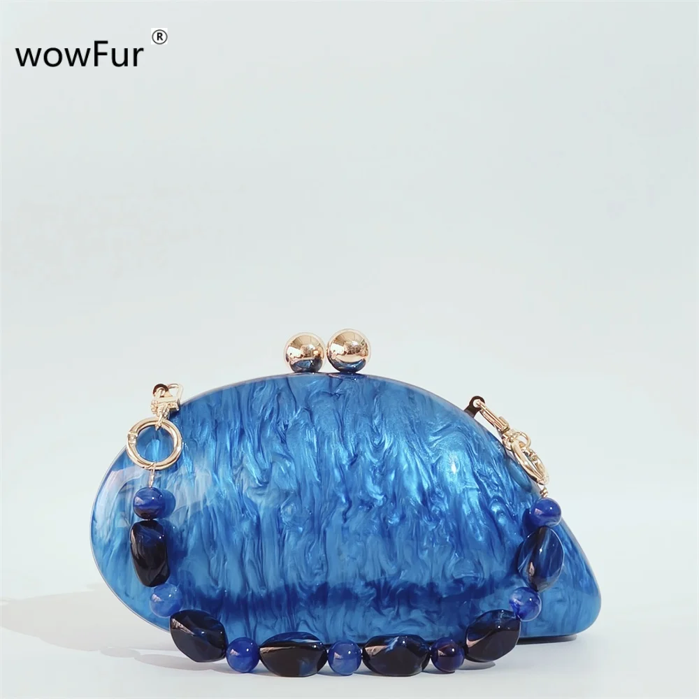 Blue Pearl Shell Egg Acrylic Bag For Women Party Purse Wedding Handbags Luxury Evening Clutches Prom Wallet Female Beach Bags
Blue Pearl Shell Egg Acrylic Bag For Women Party Purse Wedding Handbags Luxury Evening Clutches Prom Wallet Female Beach Bags