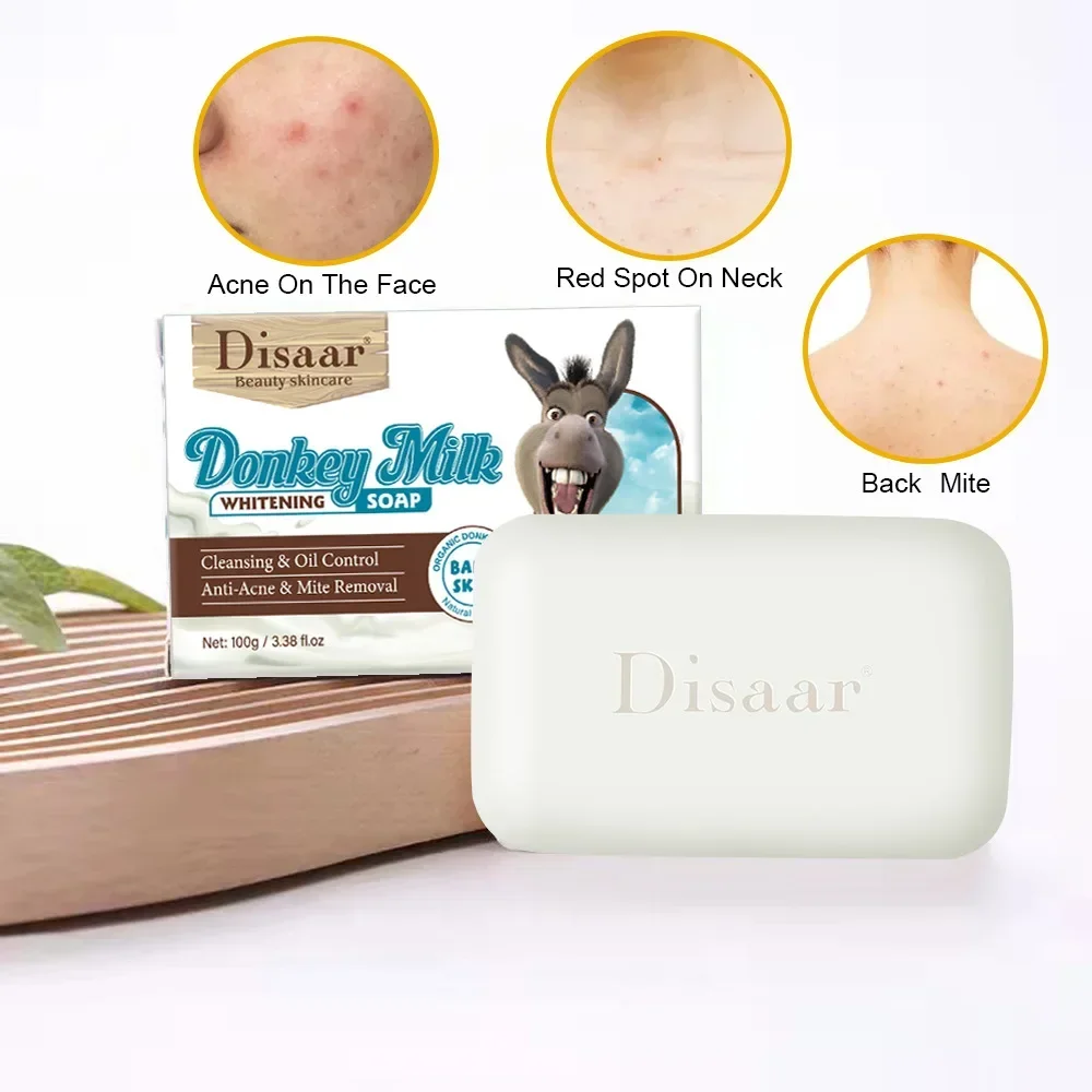 Donkey milk cleansing body cleansing soap moisturizing and exfoliating mite killing germicidal handmade soap bleaching cream
Donkey milk cleansing body cleansing soap moisturizing and exfoliating mite killing germicidal handmade soap bleaching cream