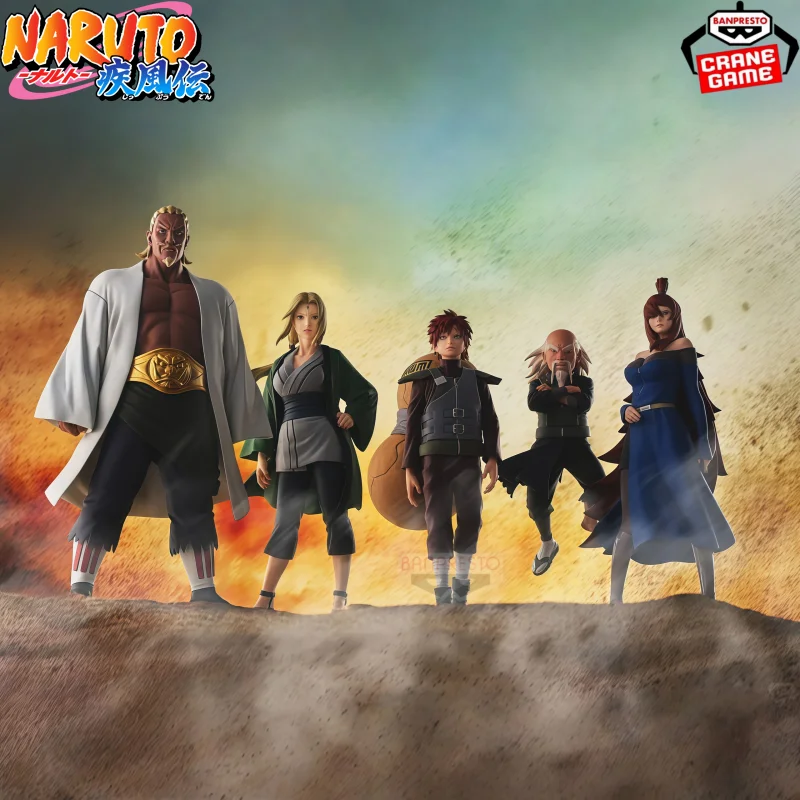 【Pre Sale】Bandai Banpresto Naruto Shippuden Five Kage Summit Fire Lightning Wind Earth Water Gaara Tsunade Figure Model Gift
【Pre Sale】Bandai Banpresto Naruto Shippuden Five Kage Summit Fire Lightning Wind Earth Water Gaara Tsunade Figure Model Gift