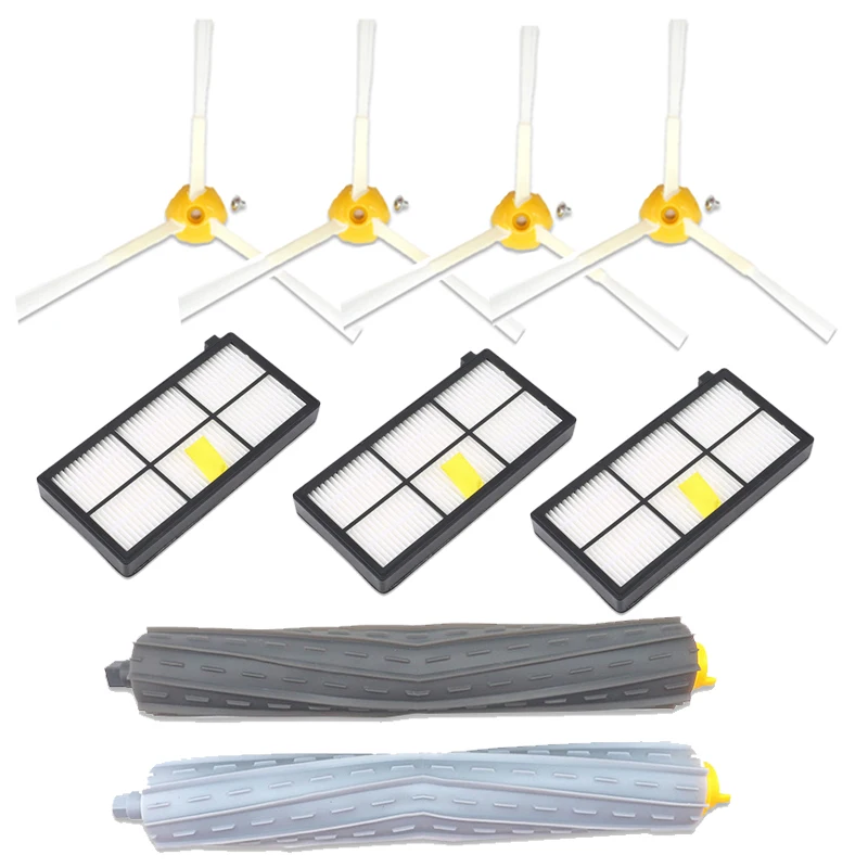 For IRobot Roomba Parts Kit Series 800 860 865 866 870 871 880 885 886 890 900 960 966 980 Side Brushes main brush Filters
For IRobot Roomba Parts Kit Series 800 860 865 866 870 871 880 885 886 890 900 960 966 980 Side Brushes main brush Filters