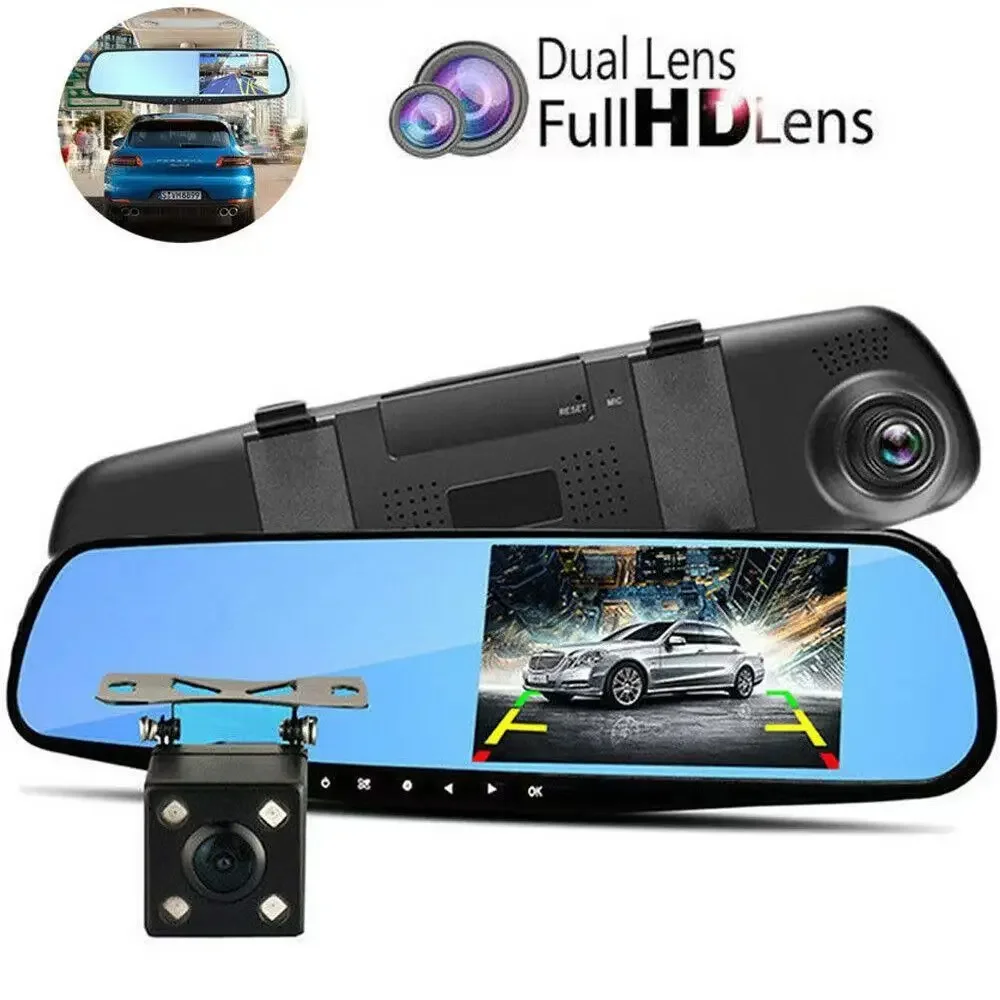 NEW Dual Lens Dash Camera 1080P Wide Angle Car DVR HD Recording Night Vision Vehicle Recorder Vehicle Monitoring
NEW Dual Lens Dash Camera 1080P Wide Angle Car DVR HD Recording Night Vision Vehicle Recorder Vehicle Monitoring