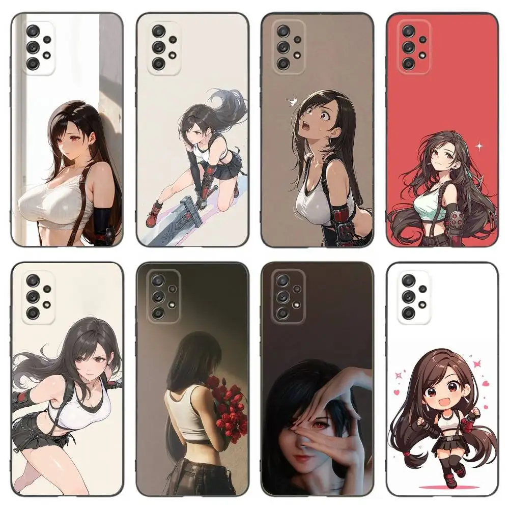 Game T-Tifa L-Lockhart Phone Case For Samsung Galaxy A13,A21s,A22,A31,A32,A52,A53,A71,A80,Soft Black Shell
Game T-Tifa L-Lockhart Phone Case For Samsung Galaxy A13,A21s,A22,A31,A32,A52,A53,A71,A80,Soft Black Shell