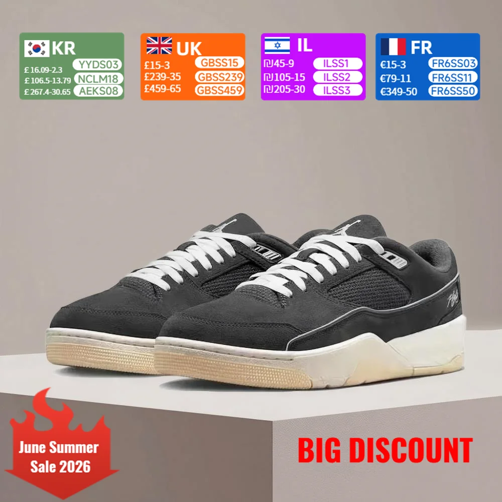 Nike Jordan Flight Court AJ Fashionable, Versatile, Slip-Resistant, Durable Athletic Basketball Shoes HF3255-002
Nike Jordan Flight Court AJ Fashionable, Versatile, Slip-Resistant, Durable Athletic Basketball Shoes HF3255-002