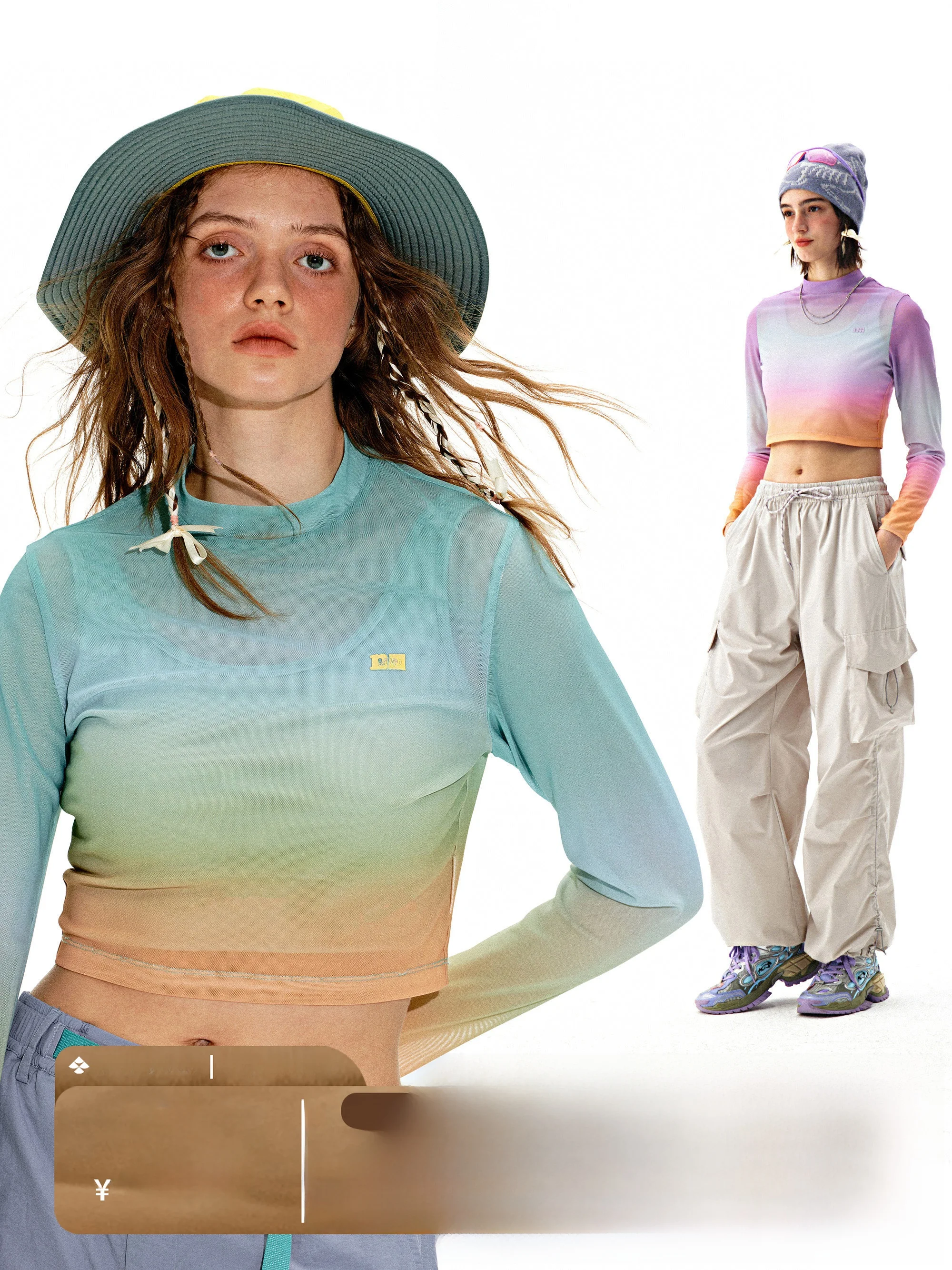 Спортивный комплект Nome Cam Hiking: дышащий эластичный топ с принтом и женская футболка с круглым вырезом и длинным рукавом в молодежном стиле
Спортивный комплект Nome Cam Hiking: дышащий эластичный топ с принтом и женская футболка с круглым вырезом и длинным рукавом в молодежном стиле