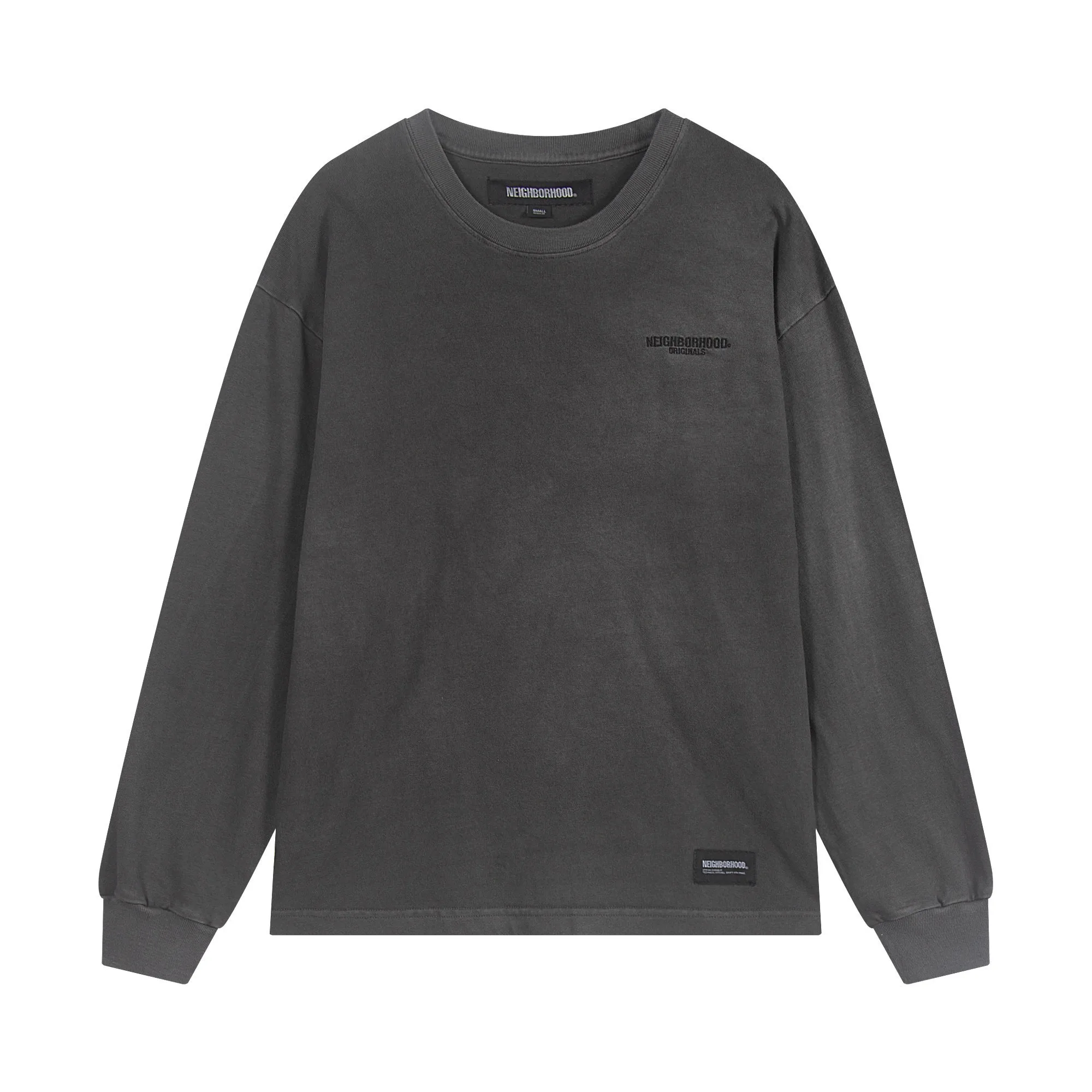 NEIGHBORHOOD Japanese Trendy Washed and Worn Loose Round Neck Long Sleeved T-shirt for Men
NEIGHBORHOOD Japanese Trendy Washed and Worn Loose Round Neck Long Sleeved T-shirt for Men