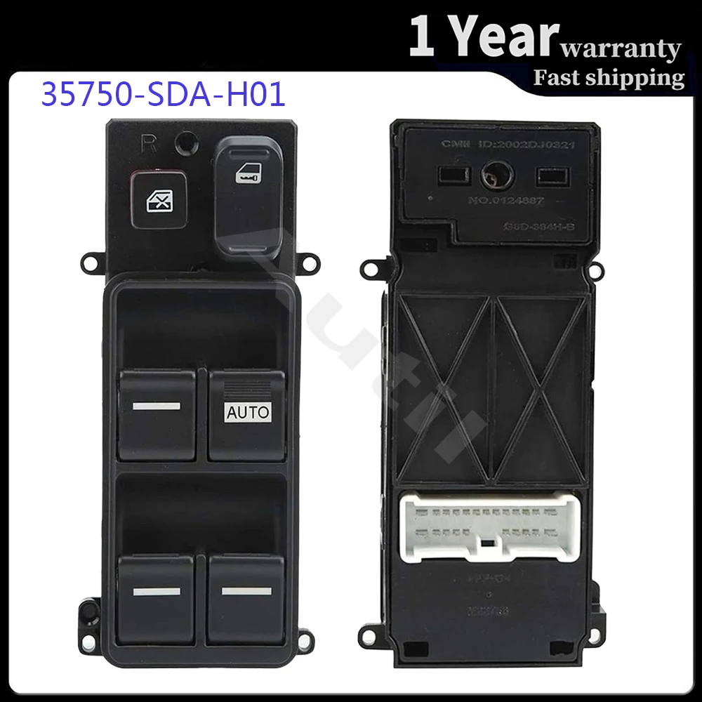 5750-SDA-H01 для 2003-2007 Honda Accord передний правый руль Электрический приводной главный переключатель стеклоподъемника запчасти кнопки подъема
5750-SDA-H01 для 2003-2007 Honda Accord передний правый руль Электрический приводной главный переключатель стеклоподъемника запчасти кнопки подъема