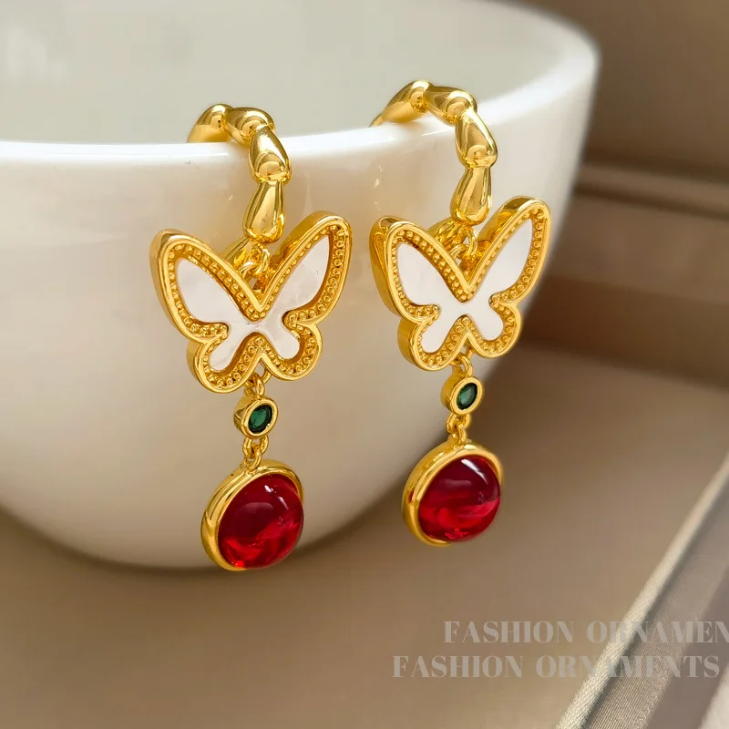 Designer S925 Silver Needle Chinese Style Women Butterfly Zircon Dangle Earrings Set for Women , Woman Ear Accessories Gift 
Designer S925 Silver Needle Chinese Style Women Butterfly Zircon Dangle Earrings Set for Women , Woman Ear Accessories Gift