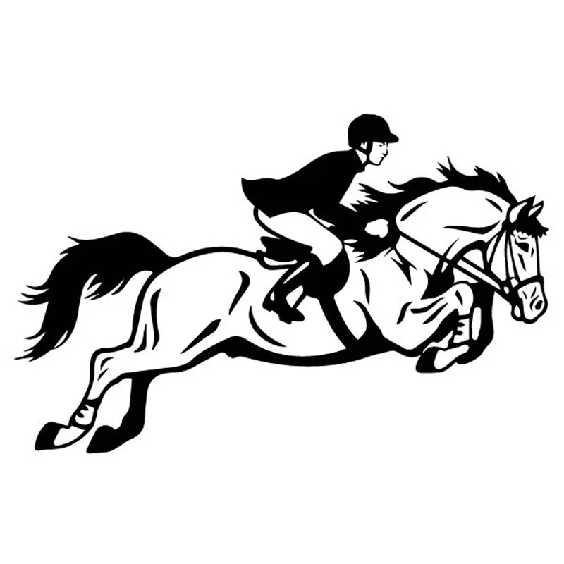 Car Stickers Cool Knight Galloping Galloping Horses Dazzling PVC Decal Decoration Car Stickers Creative Black/white, 16cm*10cm
Car Stickers Cool Knight Galloping Galloping Horses Dazzling PVC Decal Decoration Car Stickers Creative Black/white, 16cm*10cm