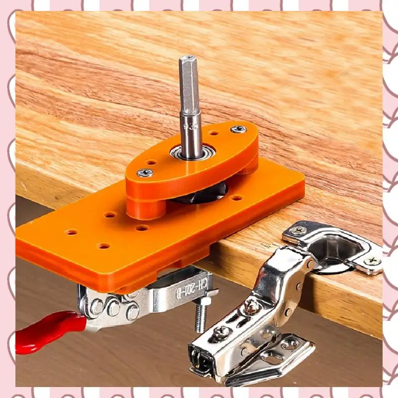 HHTL Door Hinge Drill Jig Cabinet Hinge Drill Guide Door Hinge Router Template Easy To Use Hole Opening Auxiliary Tool
HHTL Door Hinge Drill Jig Cabinet Hinge Drill Guide Door Hinge Router Template Easy To Use Hole Opening Auxiliary Tool