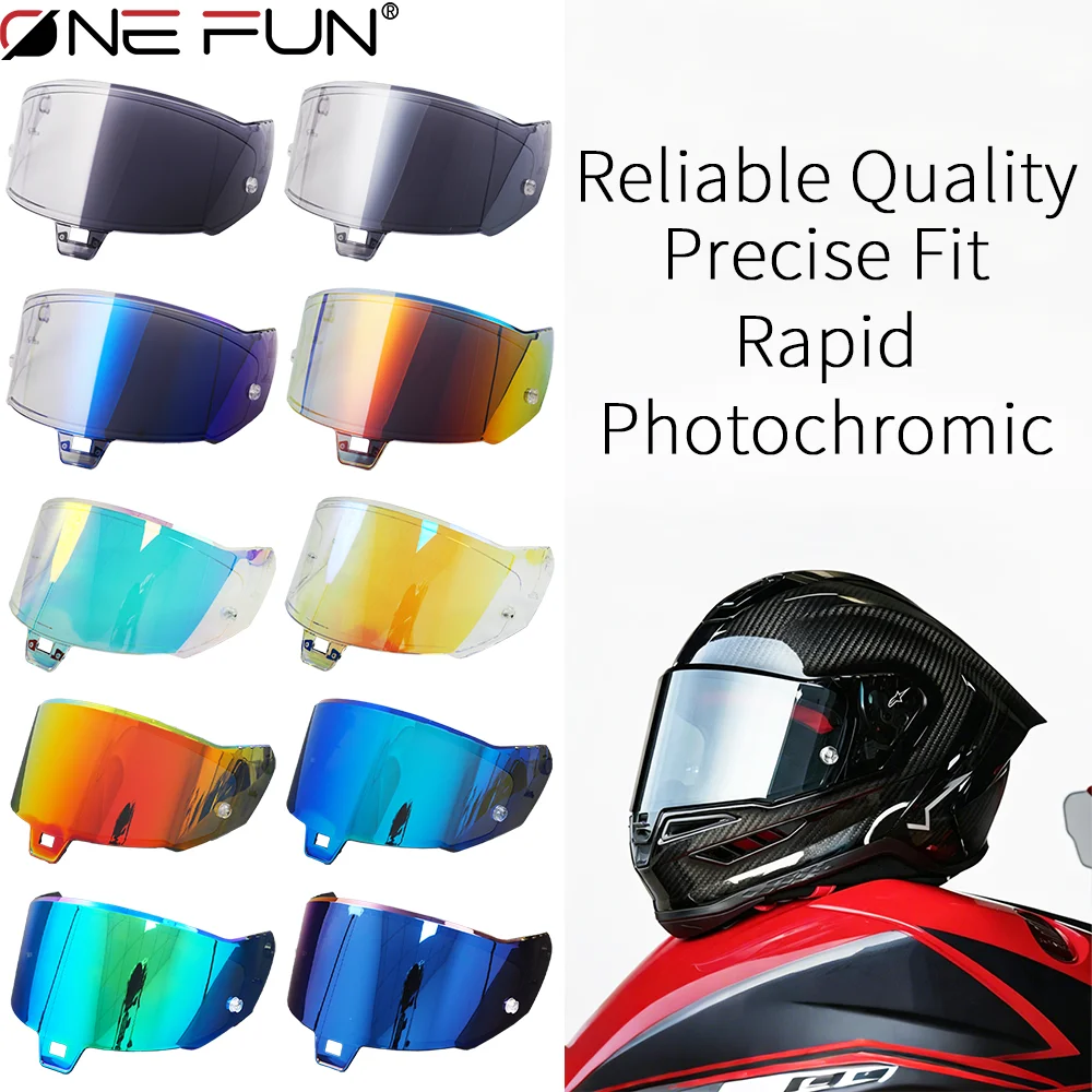 SR10 Visor Photochromic for Alpinestars Super Tech SR10 Helmet Motorcycle Replacement,UV Protection Lens Shield Accessories
SR10 Visor Photochromic for Alpinestars Super Tech SR10 Helmet Motorcycle Replacement,UV Protection Lens Shield Accessories