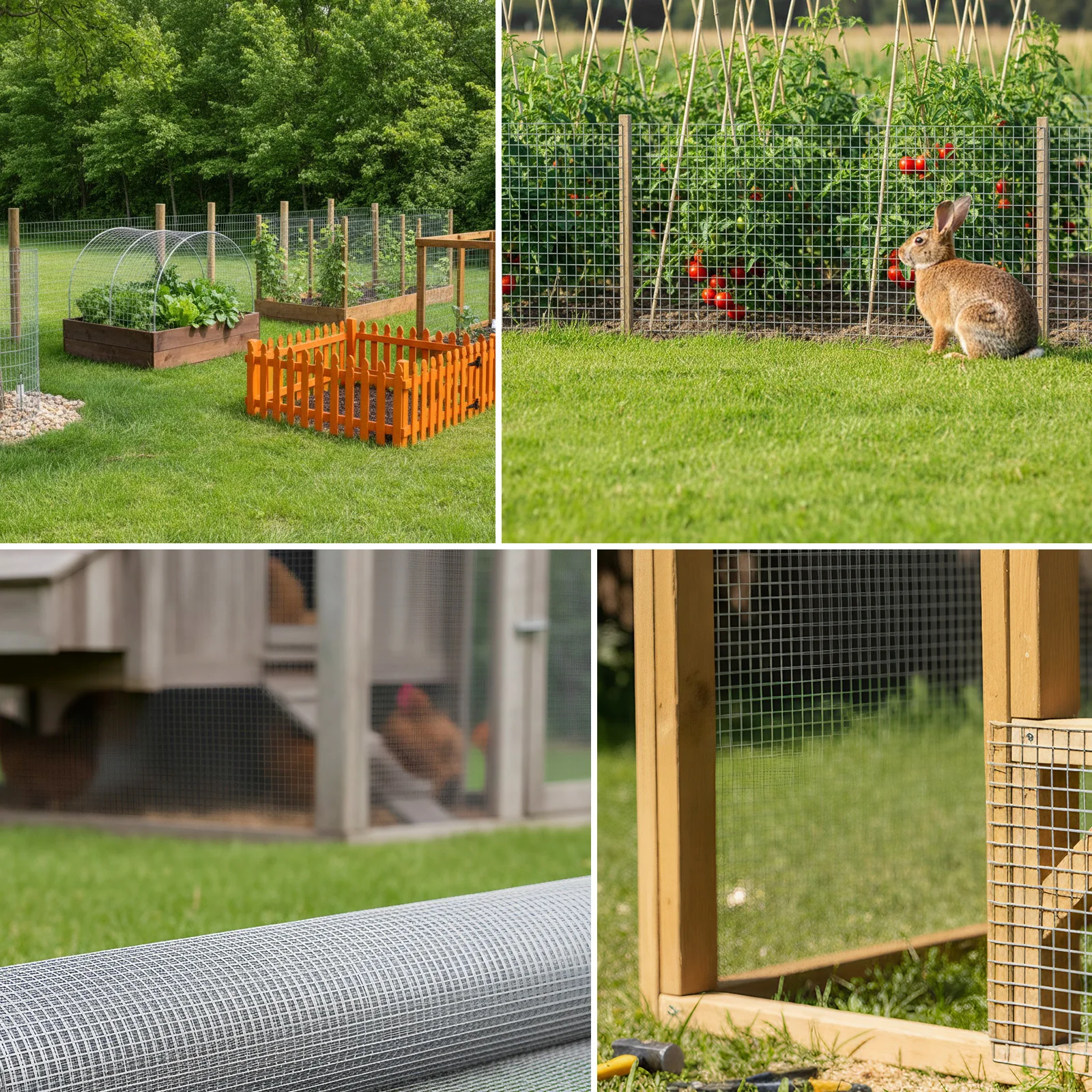 Stainless Steel Containment Fence Mesh 1/2 Inch Chicken Wire Fencing Metal Screen for Protecting New Plants
Stainless Steel Containment Fence Mesh 1/2 Inch Chicken Wire Fencing Metal Screen for Protecting New Plants