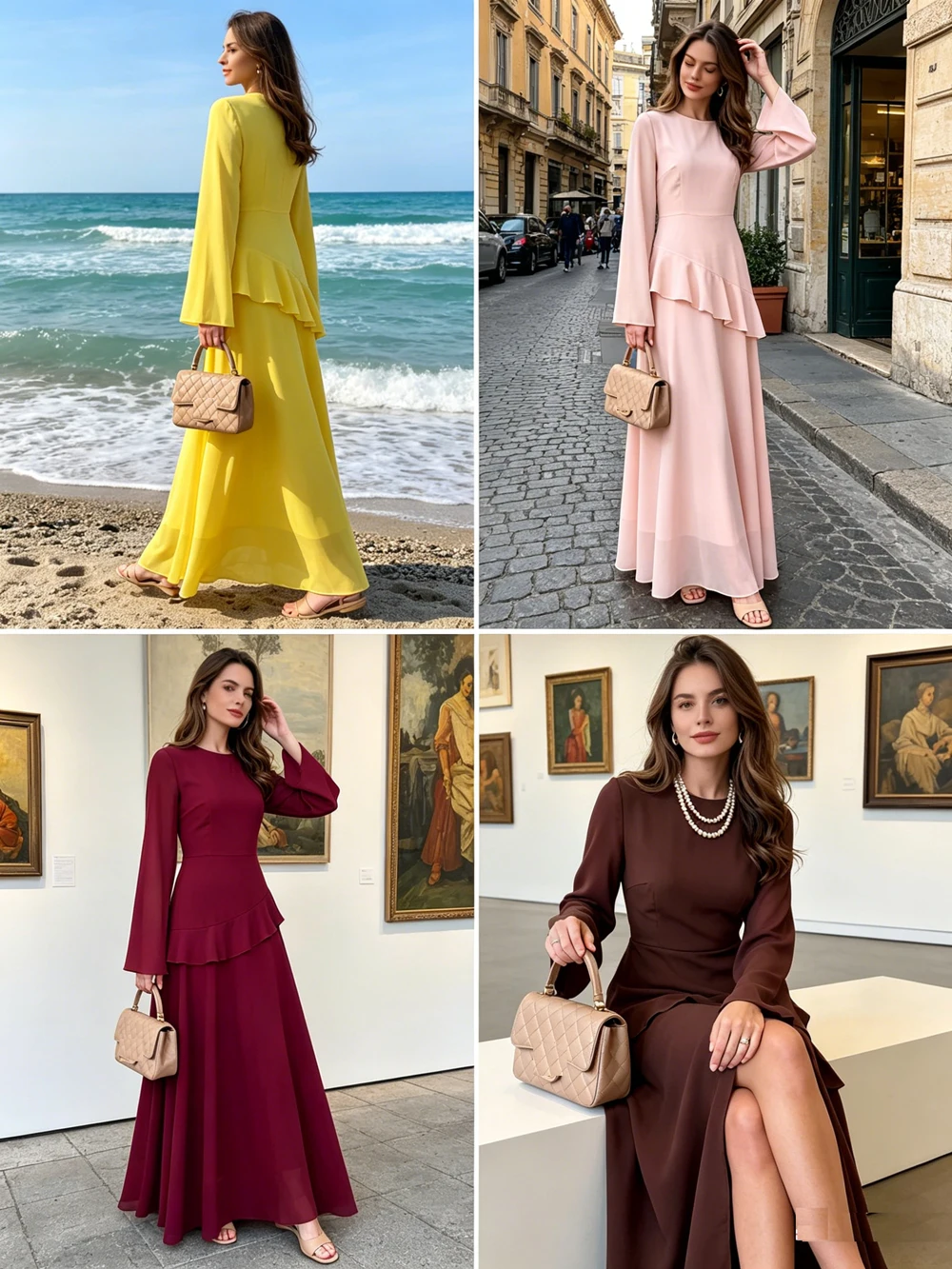 Dubai Ruffles Jalabiya Modest Muslim Dress Women Abaya Turkey Kaftan Lounge Gown Islamic Femme Musulmane Evening Party Vestidos
Dubai Ruffles Jalabiya Modest Muslim Dress Women Abaya Turkey Kaftan Lounge Gown Islamic Femme Musulmane Evening Party Vestidos