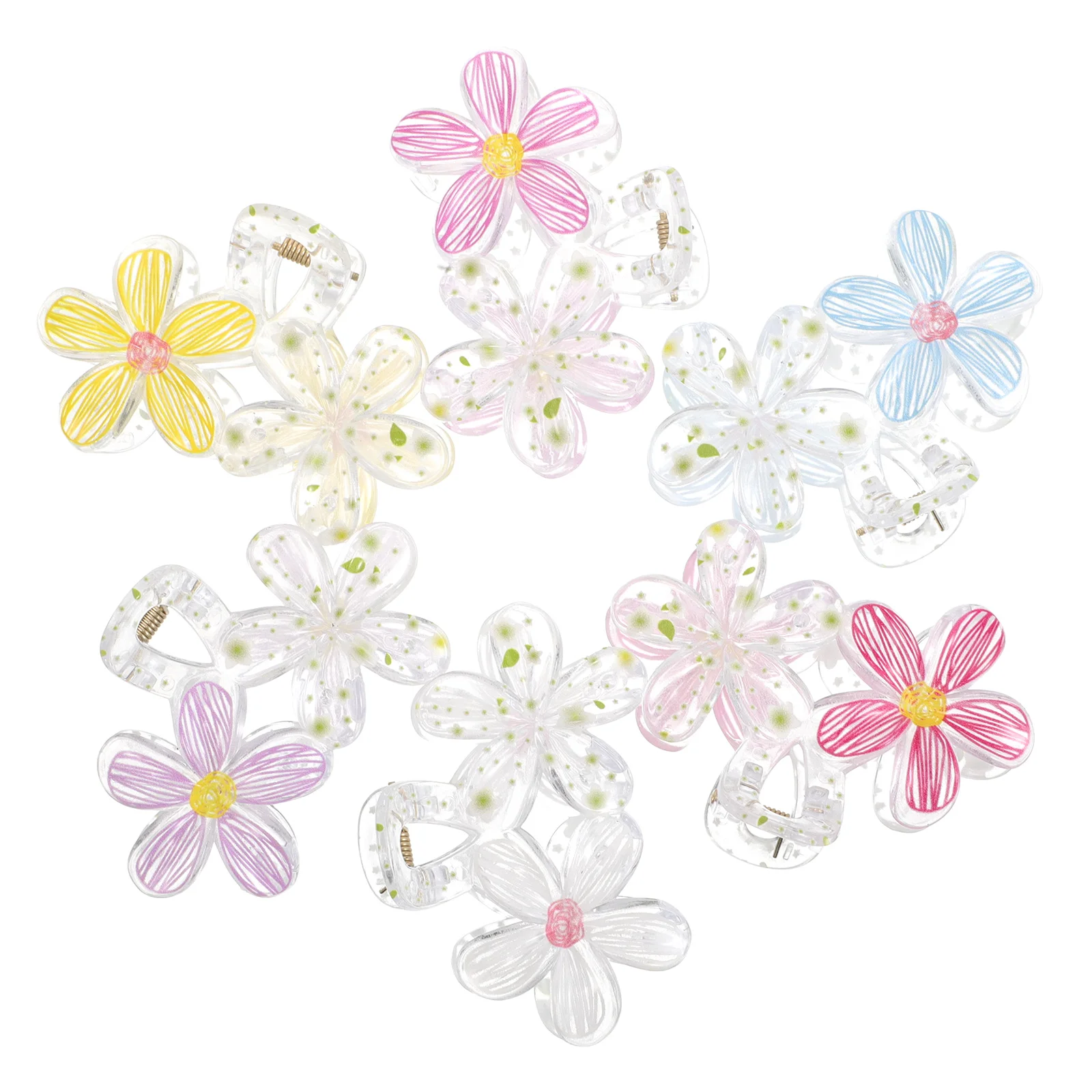 6 pcs Flower Accessories Claw for French Clip Thick Lifting Clips Hair Claw Clip Flower Hair Girls Flat Barrettes
6 pcs Flower Accessories Claw for French Clip Thick Lifting Clips Hair Claw Clip Flower Hair Girls Flat Barrettes