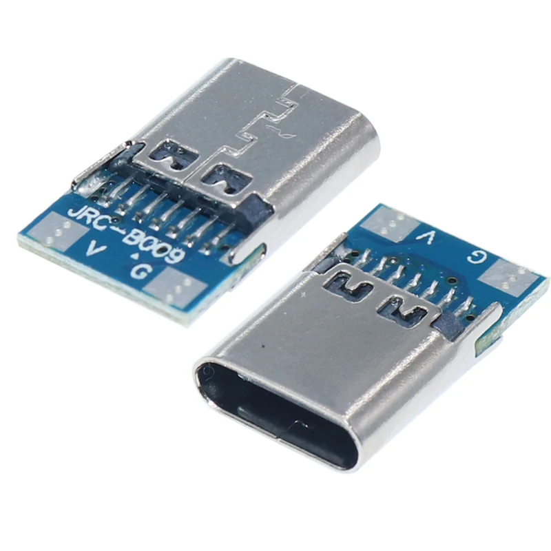 5pcs TYPEC 14P With PCB Board Female Socket 2 Solder Joints Charging Version USB With PCB Double-sided Plug Interface Connector
5pcs TYPEC 14P With PCB Board Female Socket 2 Solder Joints Charging Version USB With PCB Double-sided Plug Interface Connector