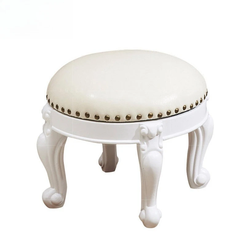 American all-solid wood small round stool, coffee table stool short pier, European leather sofa stool for shoe ch
American all-solid wood small round stool, coffee table stool short pier, European leather sofa stool for shoe ch