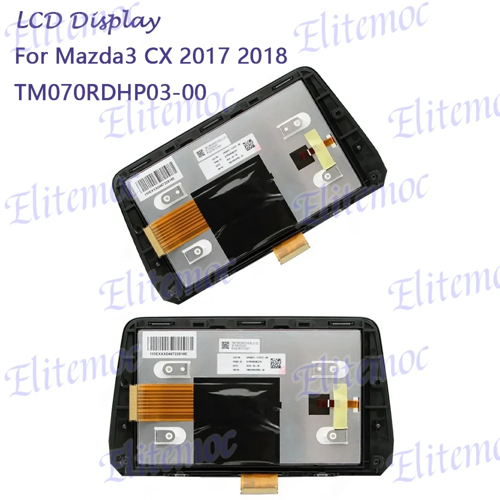 TM070RDHP03-00 7.0" LCD Display for Mazda3 CX 2017 2018 Satellite GPS Navigation Radio Screen Repair Replacement
TM070RDHP03-00 7.0" LCD Display for Mazda3 CX 2017 2018 Satellite GPS Navigation Radio Screen Repair Replacement