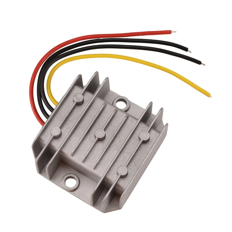 DC 24V To 12V Converter, Voltage Buck Converter 5A 60W, Step Down Transformer Waterproof With Aluminum Shell
DC 24V To 12V Converter, Voltage Buck Converter 5A 60W, Step Down Transformer Waterproof With Aluminum Shell