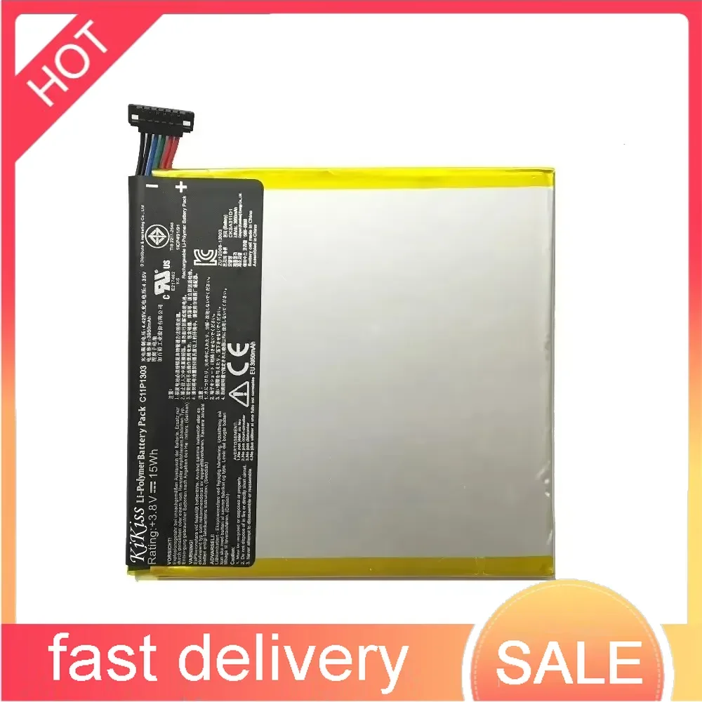 Для Asus Google Nexus 7 ii 2 2-го поколения 2013 версия ME571 ME57K ME57KL K009 K008 3950 мАч C11P1303 Высокопрочный аккумулятор для планшета
Для Asus Google Nexus 7 ii 2 2-го поколения 2013 версия ME571 ME57K ME57KL K009 K008 3950 мАч C11P1303 Высокопрочный аккумулятор для планшета