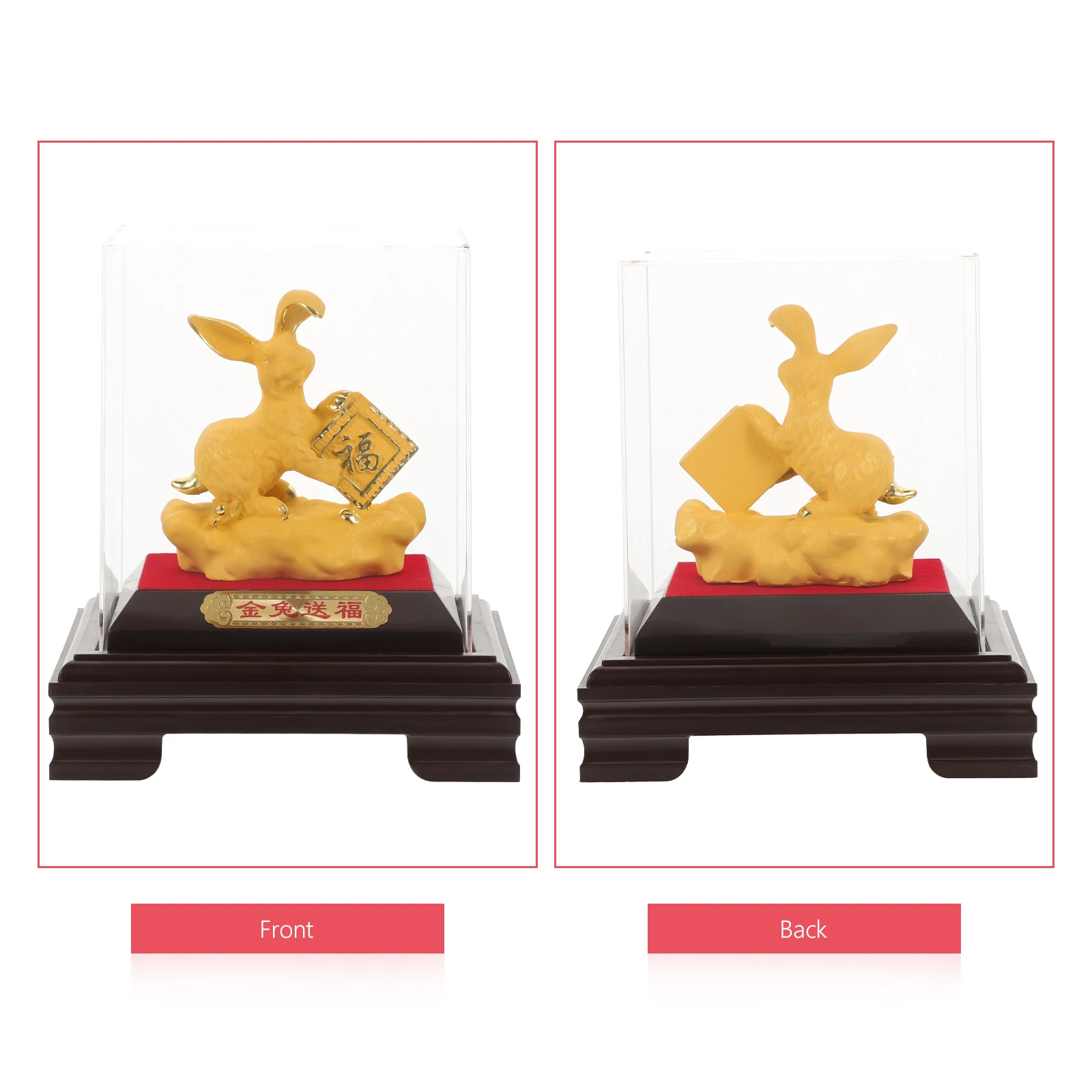 Golden Rabbit Ornaments Bunny Figurines Decor Mini Decoration Resin Bunnies Decorate Statues
Golden Rabbit Ornaments Bunny Figurines Decor Mini Decoration Resin Bunnies Decorate Statues